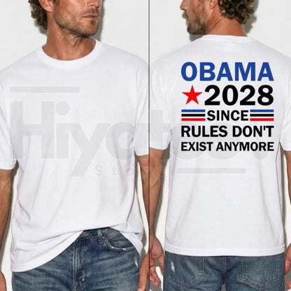 Political Humor Graphic T-Shirt – 2028 Election Joke Tee