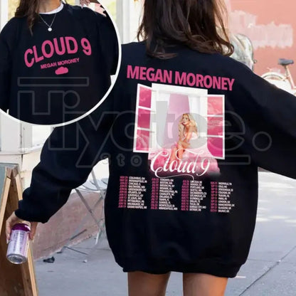 Megan Moroney Cloud 9 Album Sweatshirt: The Cloud 9 Tour 2026 Crewneck, Country Music Gift for Fans Men Women