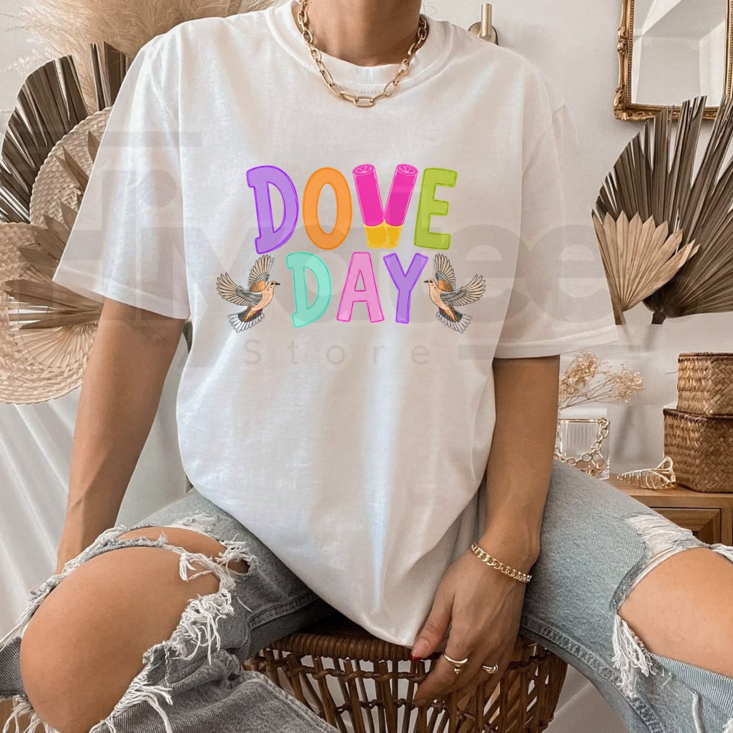 Dove Day Mossy Oak T-Shirt – Bad Day To Be A Dove Camo Hunting Tee
