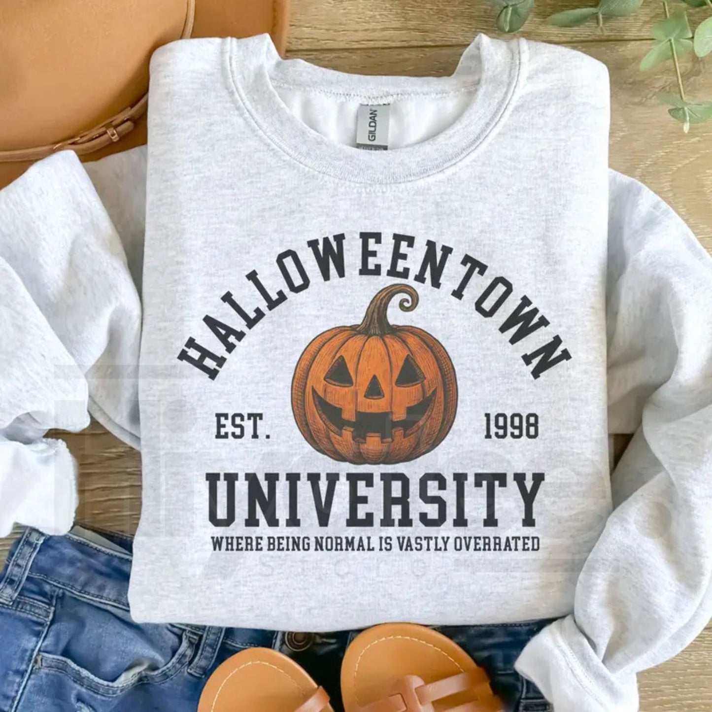 Halloween Town University Pumpkin Sweatshirt