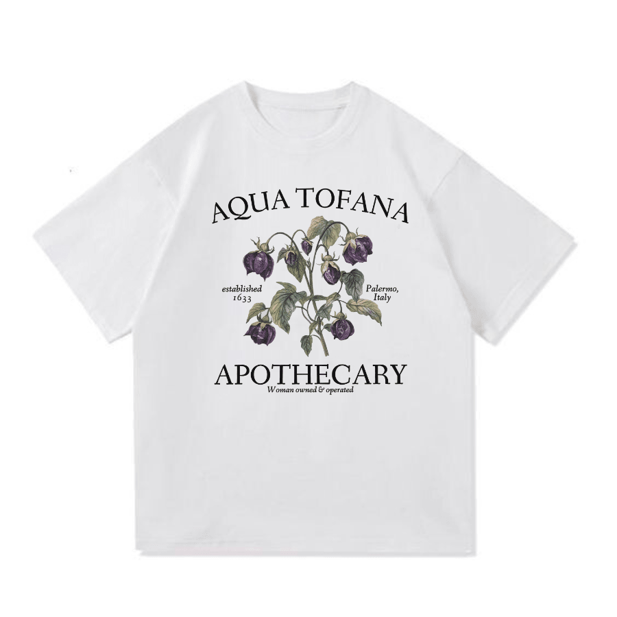 Vintage Aqua Tofana Shirt, Aqua Tofana Apothecary Shirt, Gift For Men And Women - Hiyatee