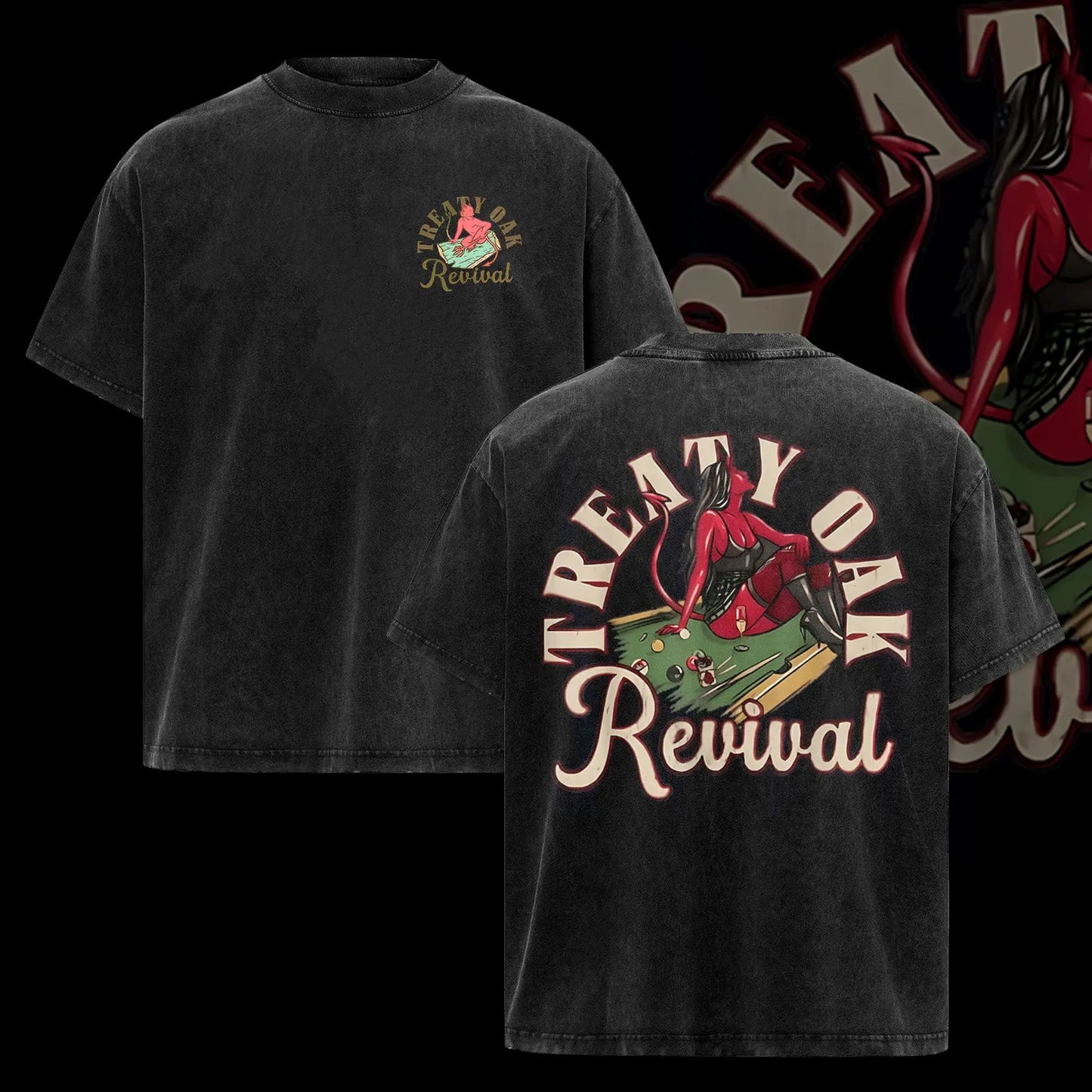 Treaty Oak Revival T-Shirt – Retro Rock Band Shirt, Vintage Music Graphic Tee
