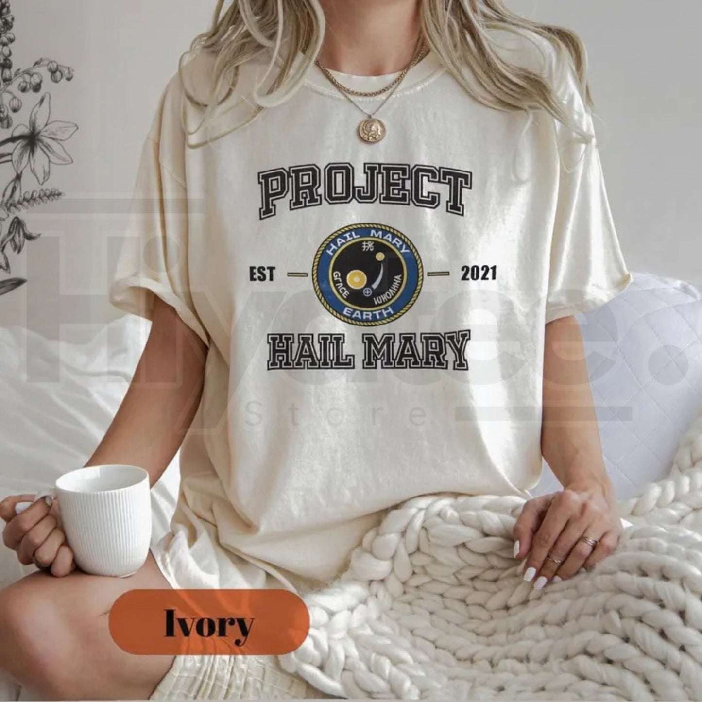 Project Hail Mary Unisex T-Shirt – Ryland Grace, Rocky & "Jazz Hands" Sci-Fi Graphic Tee