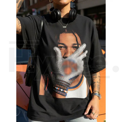 New York Basketball Finals T-Shirt – Brunson Three Point Hand Sign Playoffs Tee