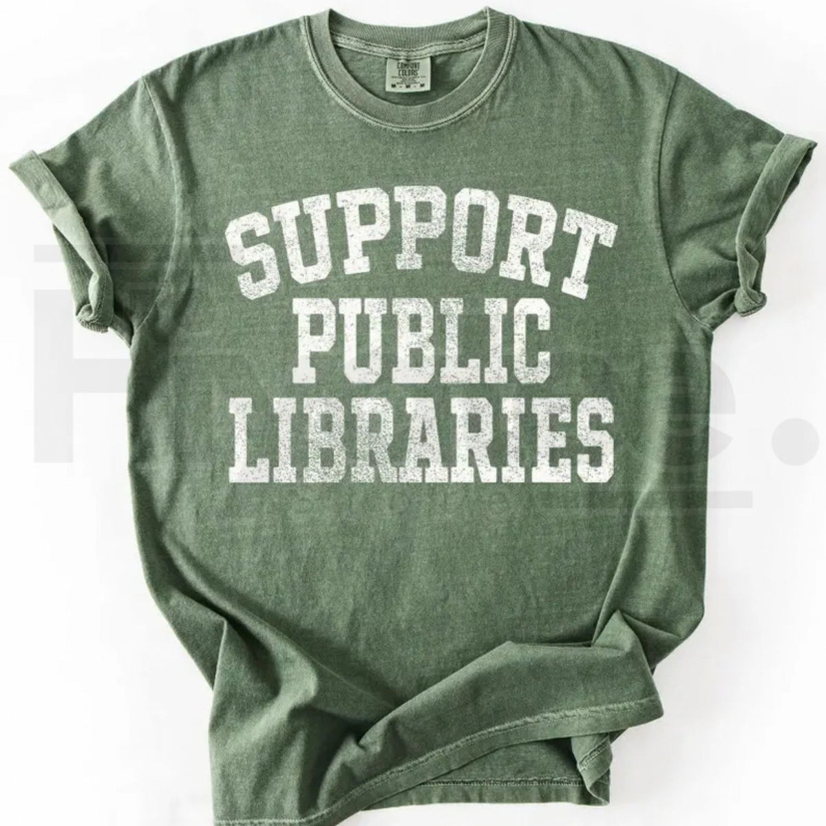 Comfort Colors Library Support Public Libraries Librarian Tee