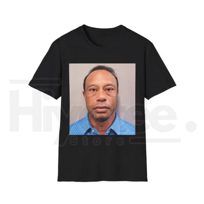 "Tiger Woods Mugshot 2026" – Funny Golf Fan Legend Graphic Top