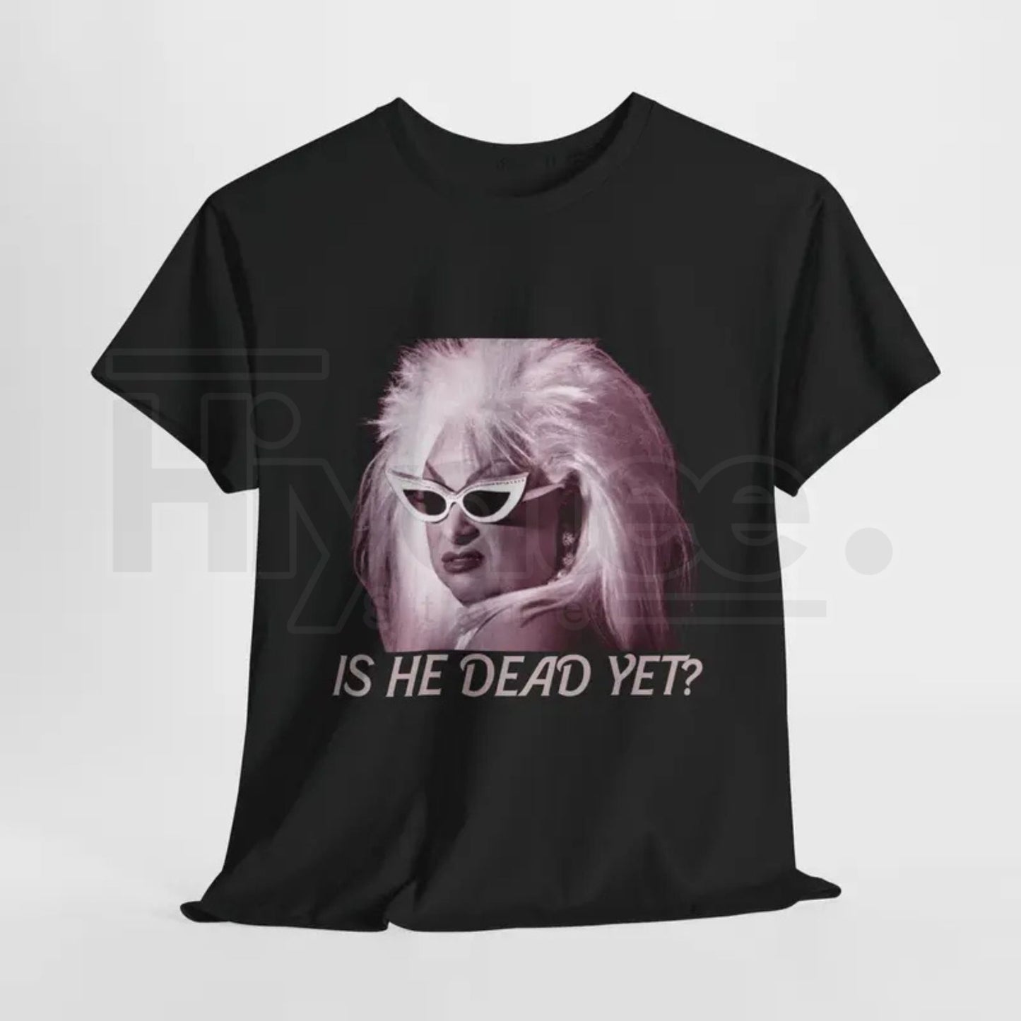 "Divine – Is He Dead Yet?" – Sassy Retro Cult Classic Graphic Top