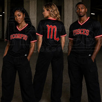 Custom Zodiac Astrology Breathable Athletic Jersey – Summer Sports Apparel
