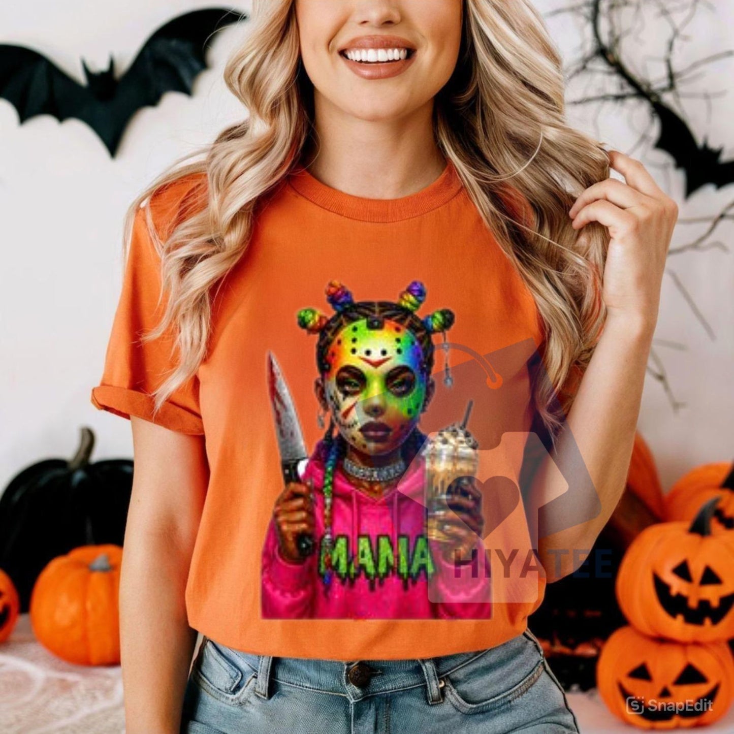 10 Adult Halloween Shirt Transfers – DIY Iron-On Bundle