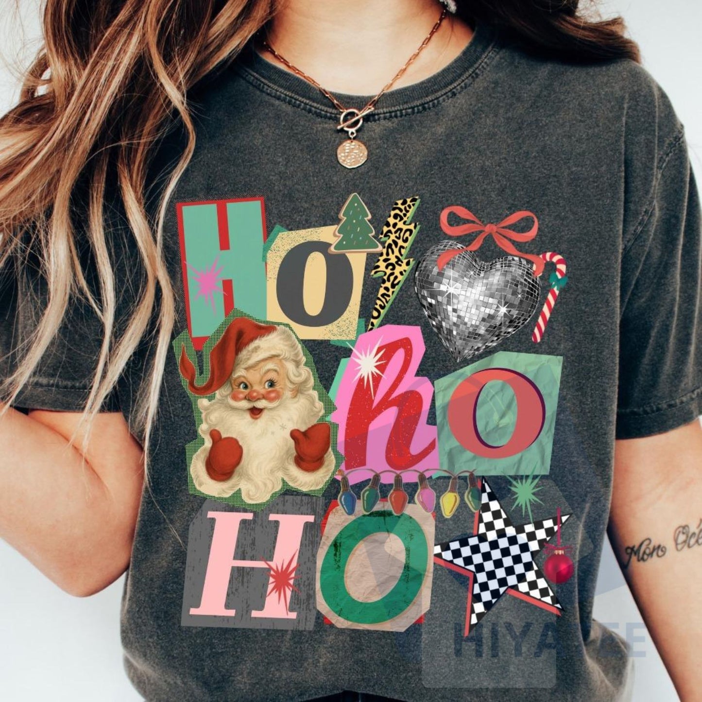 Preppy Girl Collage Y2K Comfort Colors Shirt – Retro Coquette Positivity Faith Tee