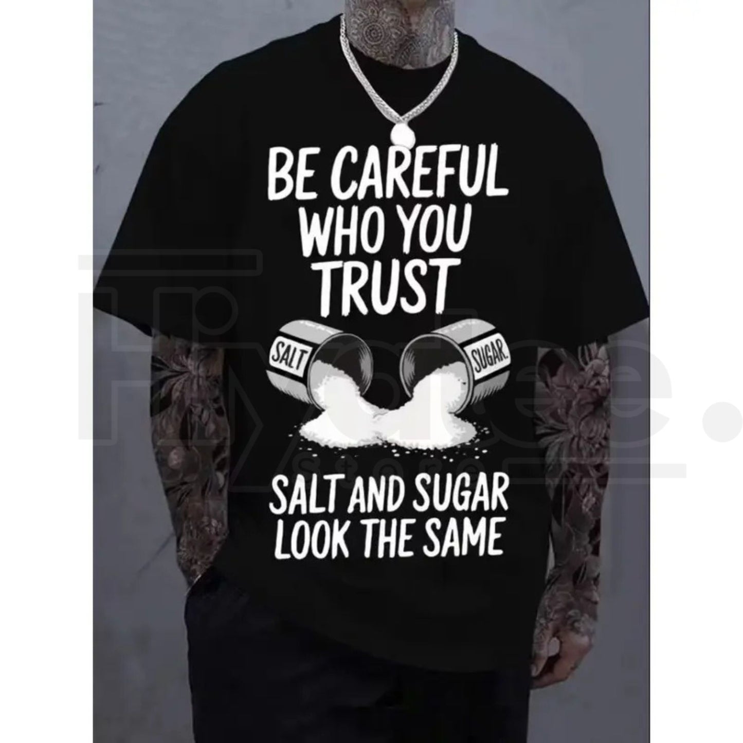 "Salt & Sugar Look The Same" Graphic T-Shirt