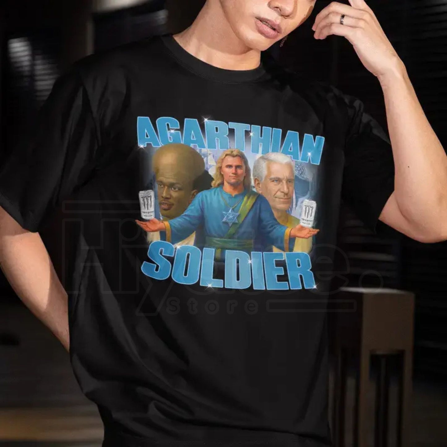 Agarthian Soldier T-Shirt – Funny "Welcome to Agartha" Kirkifie Graphic Tee