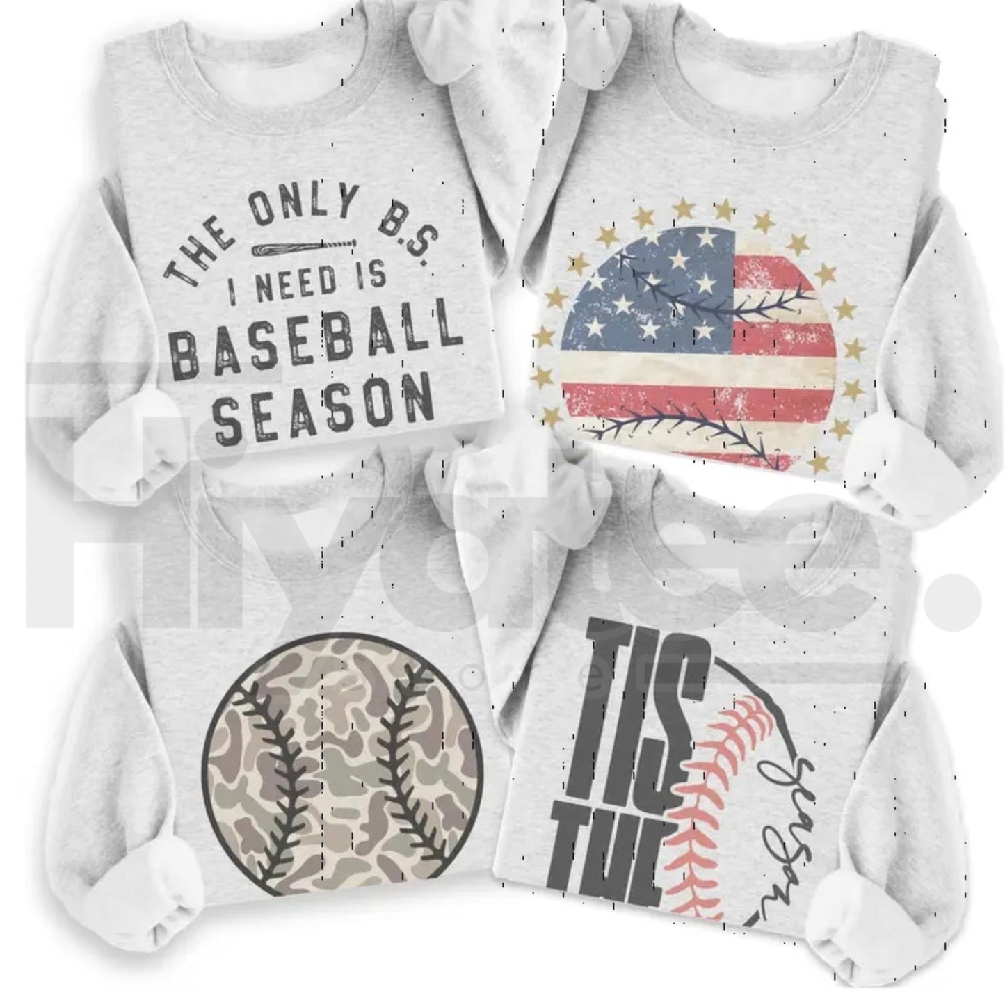 Vintage USA Baseball Camo Sweatshirt: Retro Flag Game Day Pullover