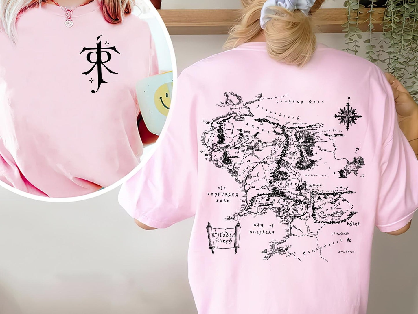 LOTR Shirt , JRR Tolkien Sweatshirt, Lord of the Rings Merch, LOTR Sweatshirt, Middle Earth Map