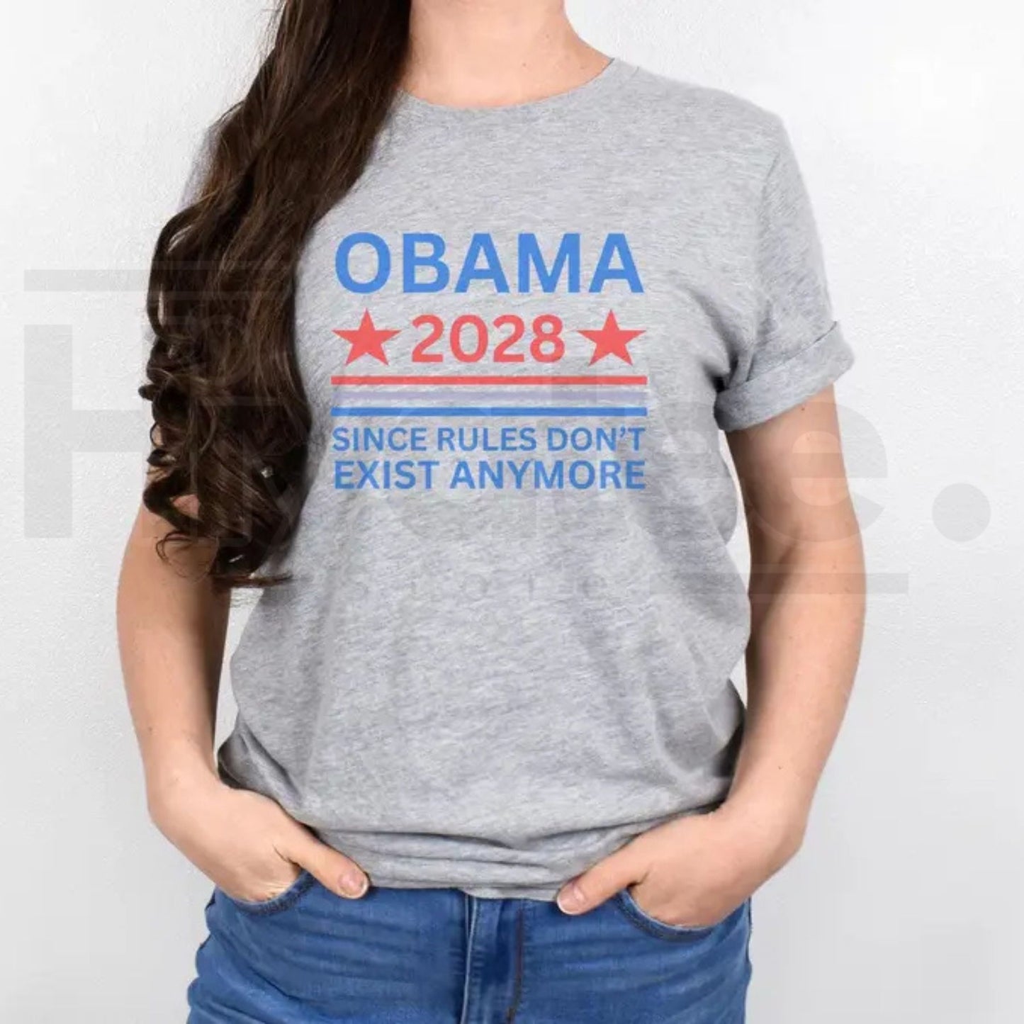 2028 President Election T-Shirt – Since Rules Don't Exist Anymore Graphic Tee - Hiyatee