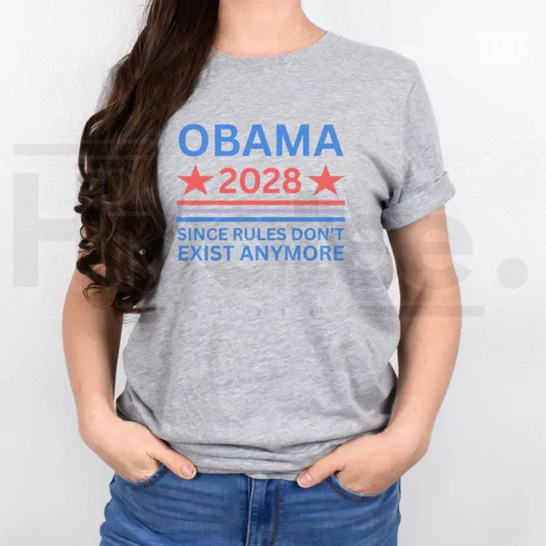2028 President Election T-Shirt – Since Rules Don't Exist Anymore Graphic Tee - Hiyatee