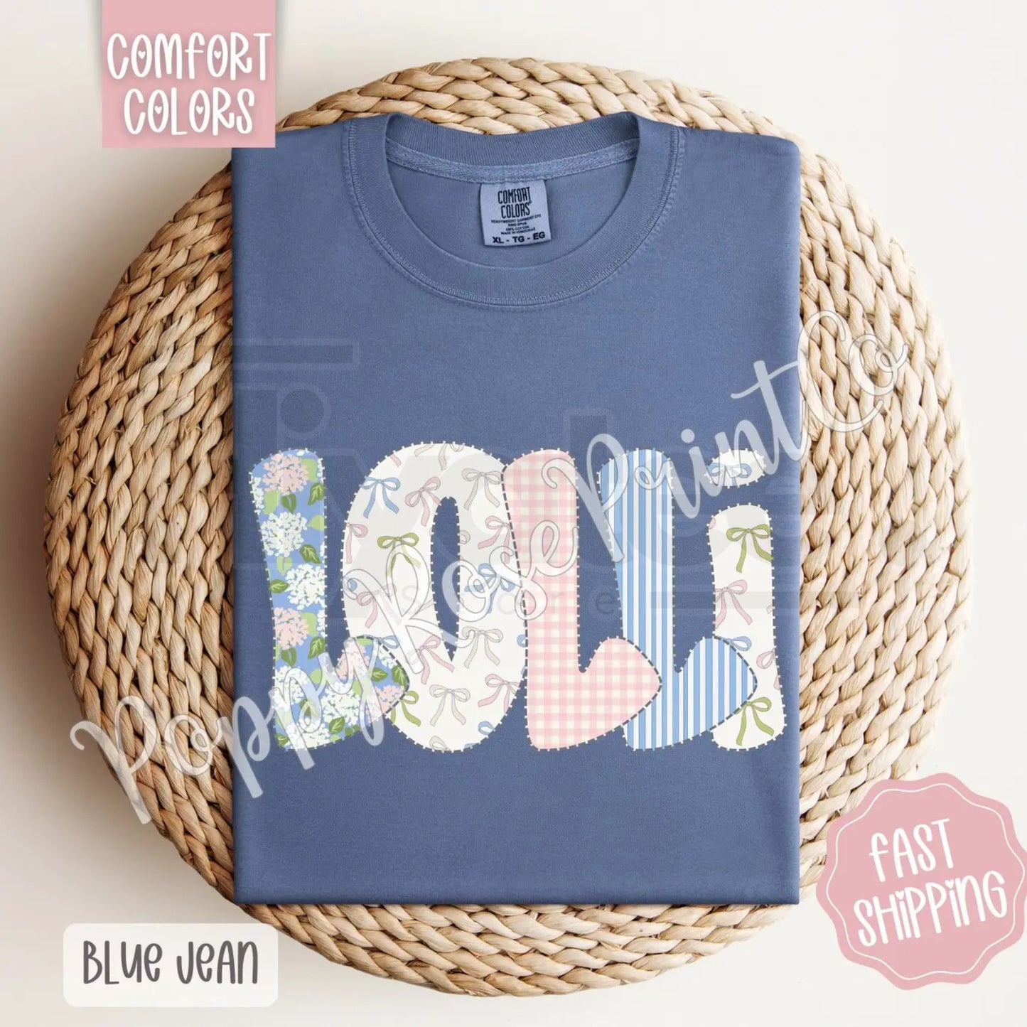 Comfort Colors® Custom Mom & Grandma T-Shirt – Personalized Mother’s Day Gift