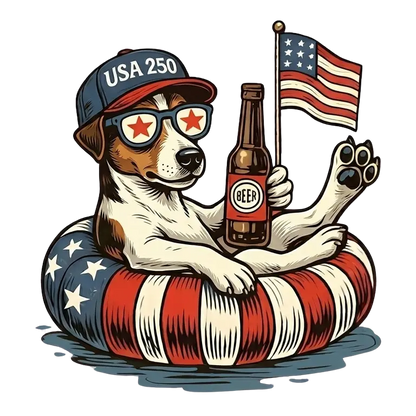 Comfort Colors® Funny 4th of July Dachshund Shirt – Patriotic 250th Anniversary Dog Lover Tee
