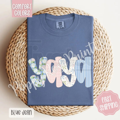 Comfort Colors® Custom Mom & Grandma T-Shirt – Personalized Mother’s Day Gift