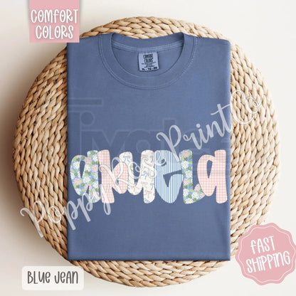 Comfort Colors® Custom Mom & Grandma T-Shirt – Personalized Mother’s Day Gift