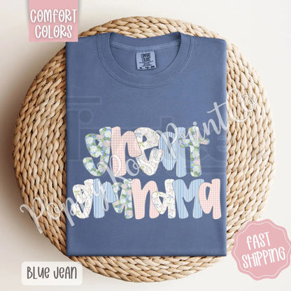 Comfort Colors® Custom Mom & Grandma T-Shirt – Personalized Mother’s Day Gift