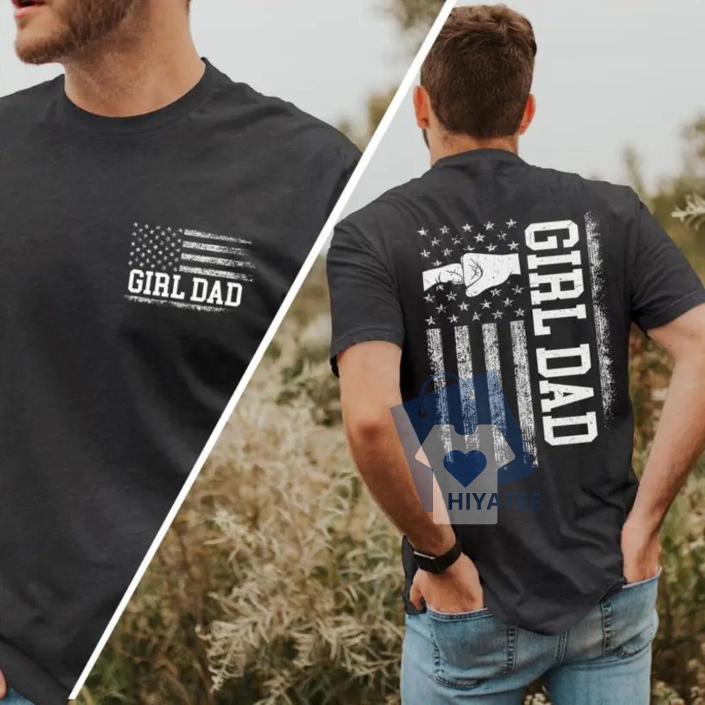 Girl Dad T-Shirt – Proud Father’s Day Gift from Daughter