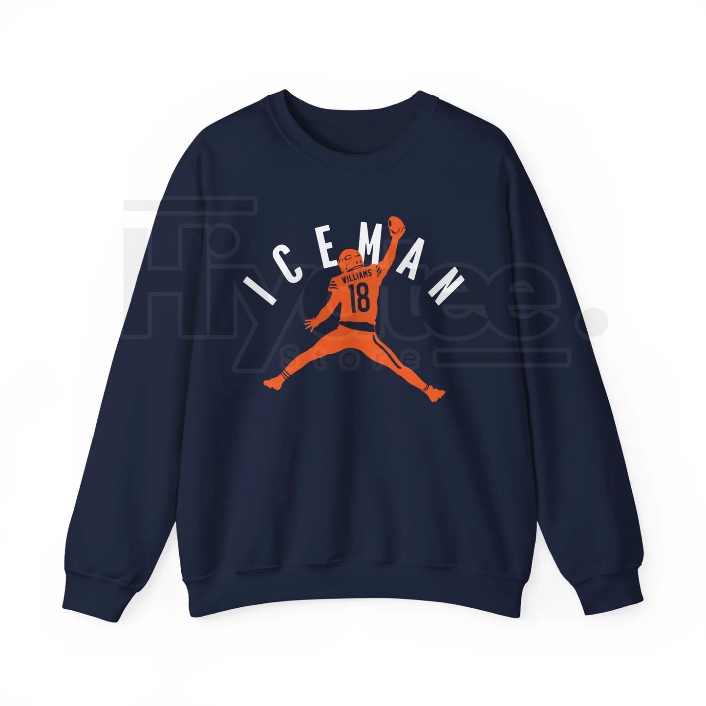 Chicago Jumpman Caleb "Iceman" Williams – Chicago Football Fan T-Shirt, Sweatshirt & Hoodie