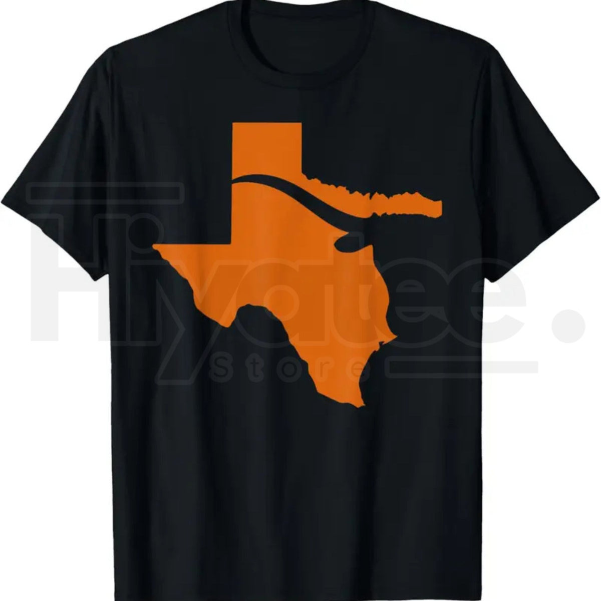 Texas State Map Graphic T-Shirt – Lone Star Pride Cotton Tee