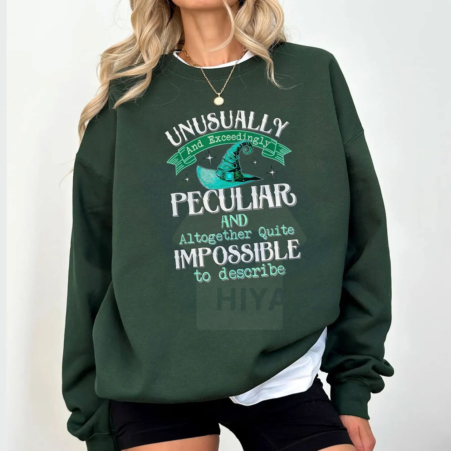 Wicked "Exceedingly Peculiar" Matching Sweatshirt Set