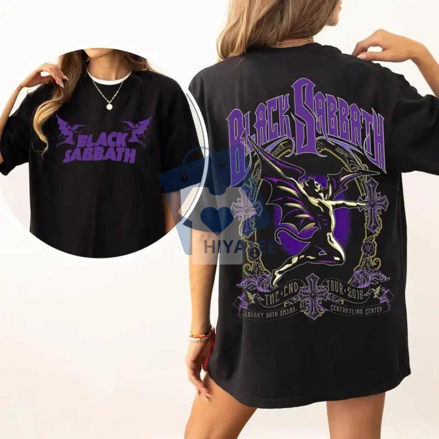 Black Sabbath The End Tour Shirt – Vintage Heavy Metal Gildan Tee, 100% Airlume Cotton