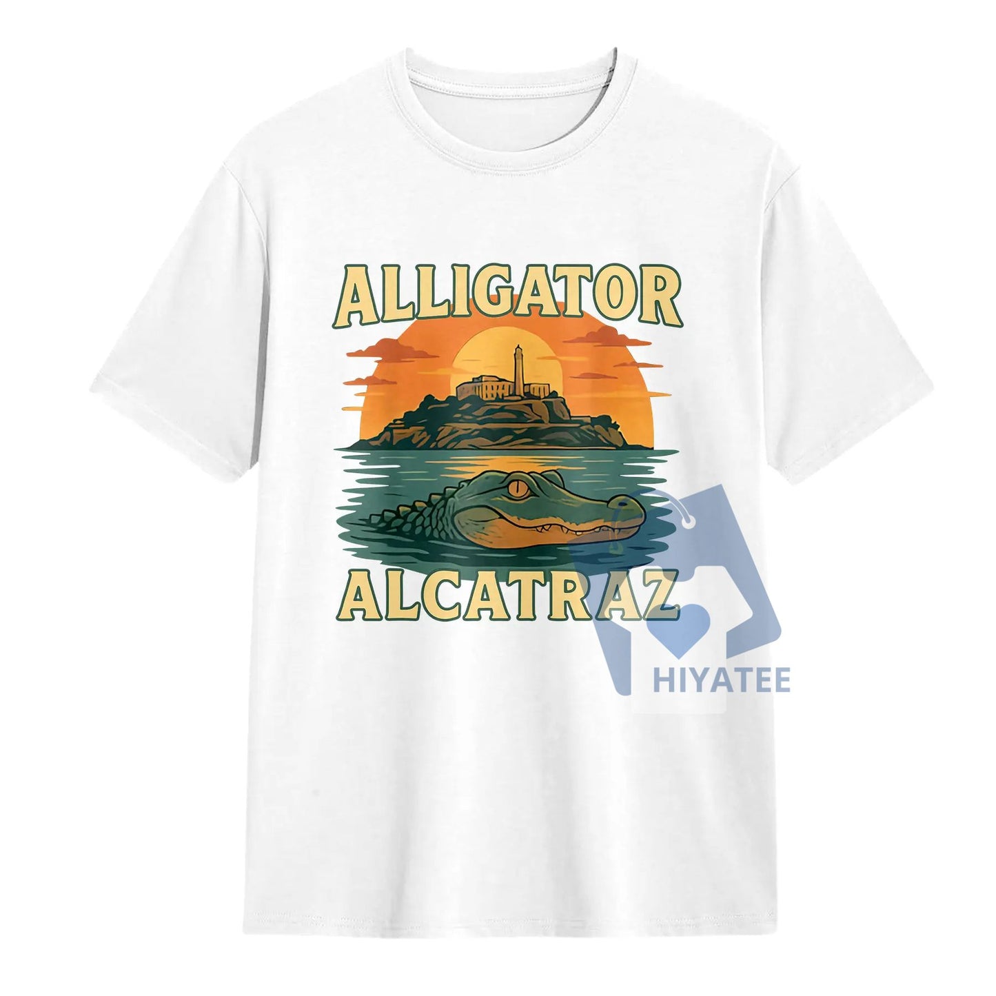 Florida Everglades Alligator Alcatraz Shirt – Vintage Wildlife Graphic Tee