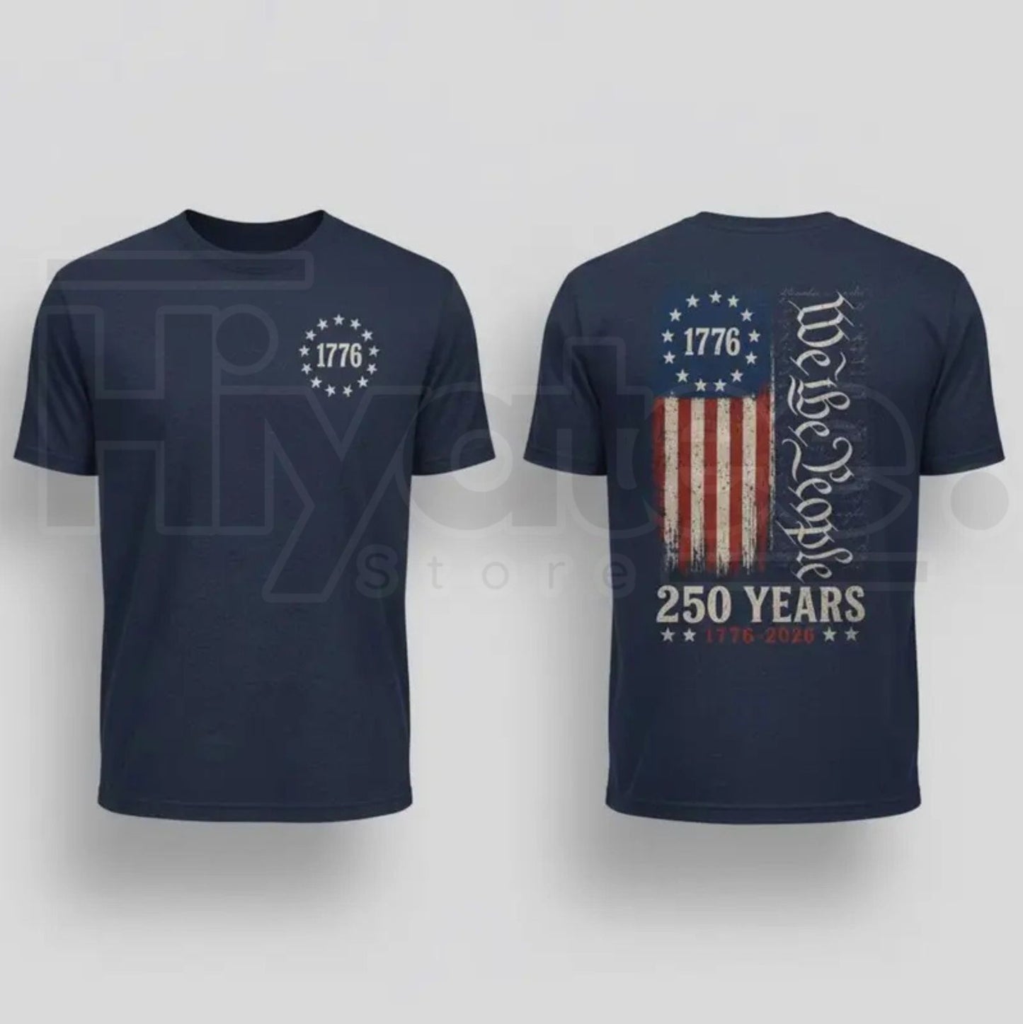 We The People 250th Anniversary Shirt – Vintage 1776 to 2026 Patriotic T-Shirt