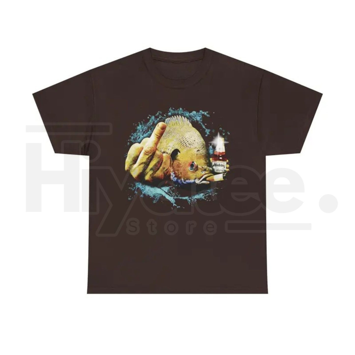 "Dope Bluegill" – Funny Middle Finger Fishing Graphic Top