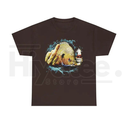 "Dope Bluegill" – Funny Middle Finger Fishing Graphic Top