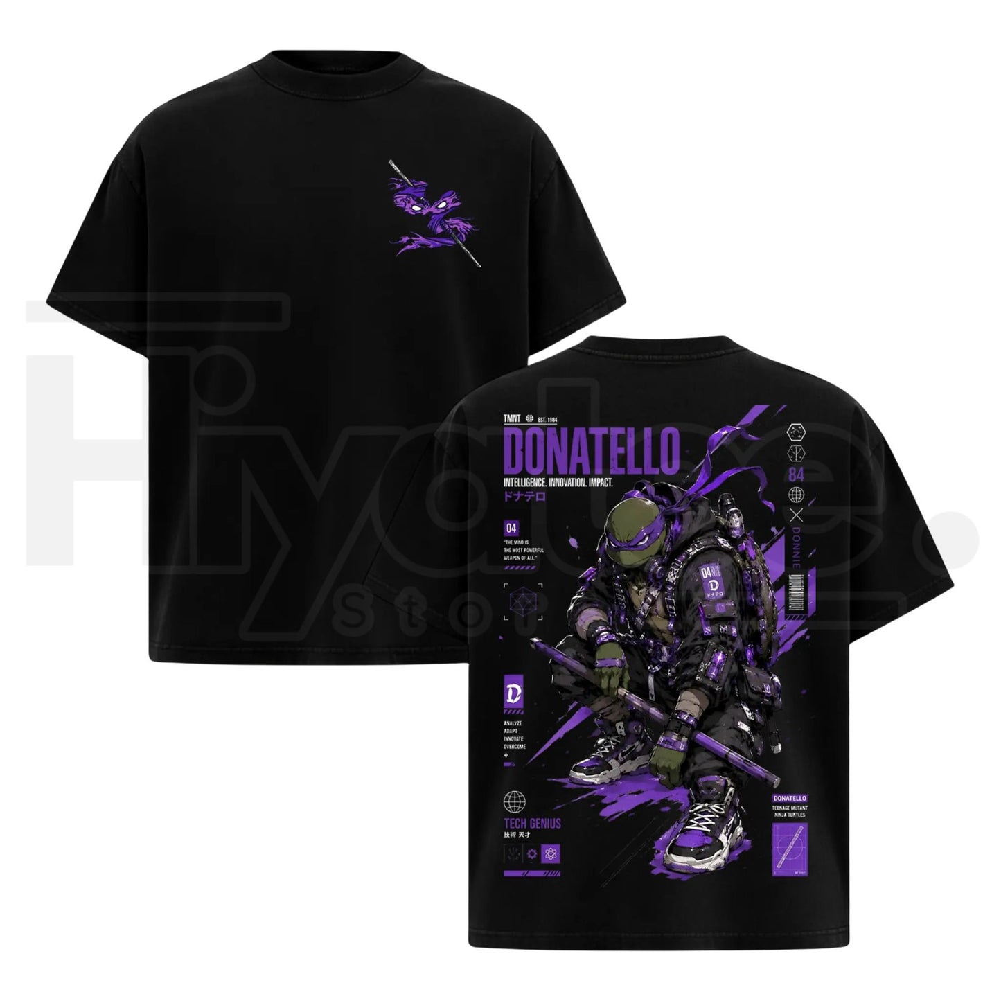 Teenage Mutant Ninja Turtles Street Vibe T-Shirt – Vintage TMNT Graphic Tee