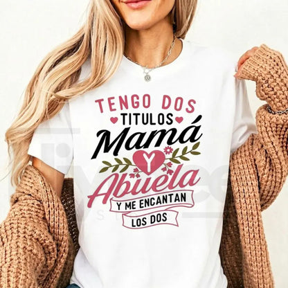 "Mom and Grandma" – Sweet Two Titles Family Heritage Top