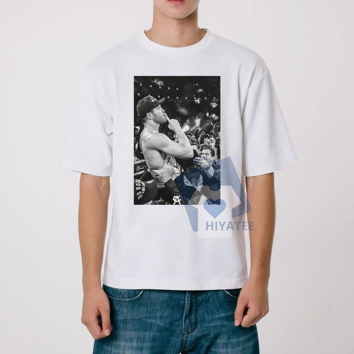 Hui BaiLi Canelo Alvarez Motivational Boxing Shirt – Champion Fighter Tee, Gym Wear for Boxing Fans & Athletes