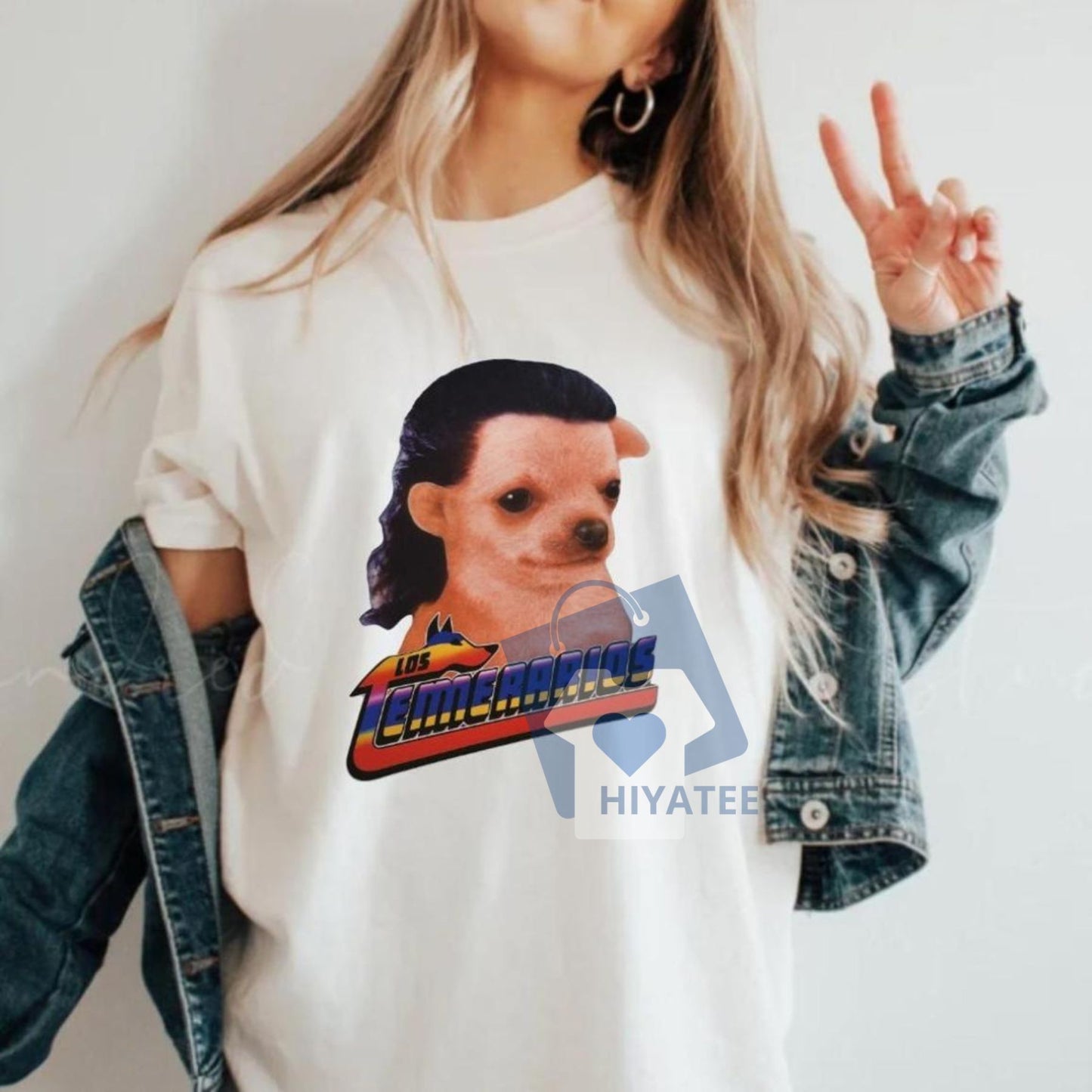 Los Temerarios Tee – Spanish Band Shirt, Funny Dog Graphic, Classic Retro Style for Music Fans