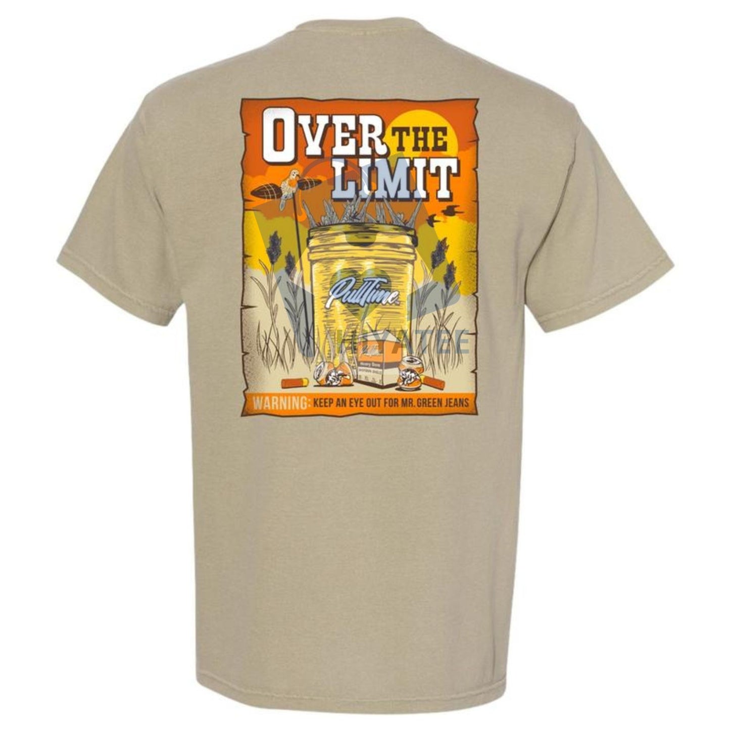 "Pull Time Over The Limit" Dove Hunting T-Shirt – Full-Color Graphic Tee for Outdoor Enthusiasts