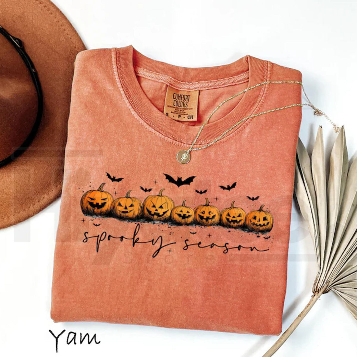 Comfort Colors Spooky Season Pumpkins Halloween Ghost Pumpkin Bat Shirt
