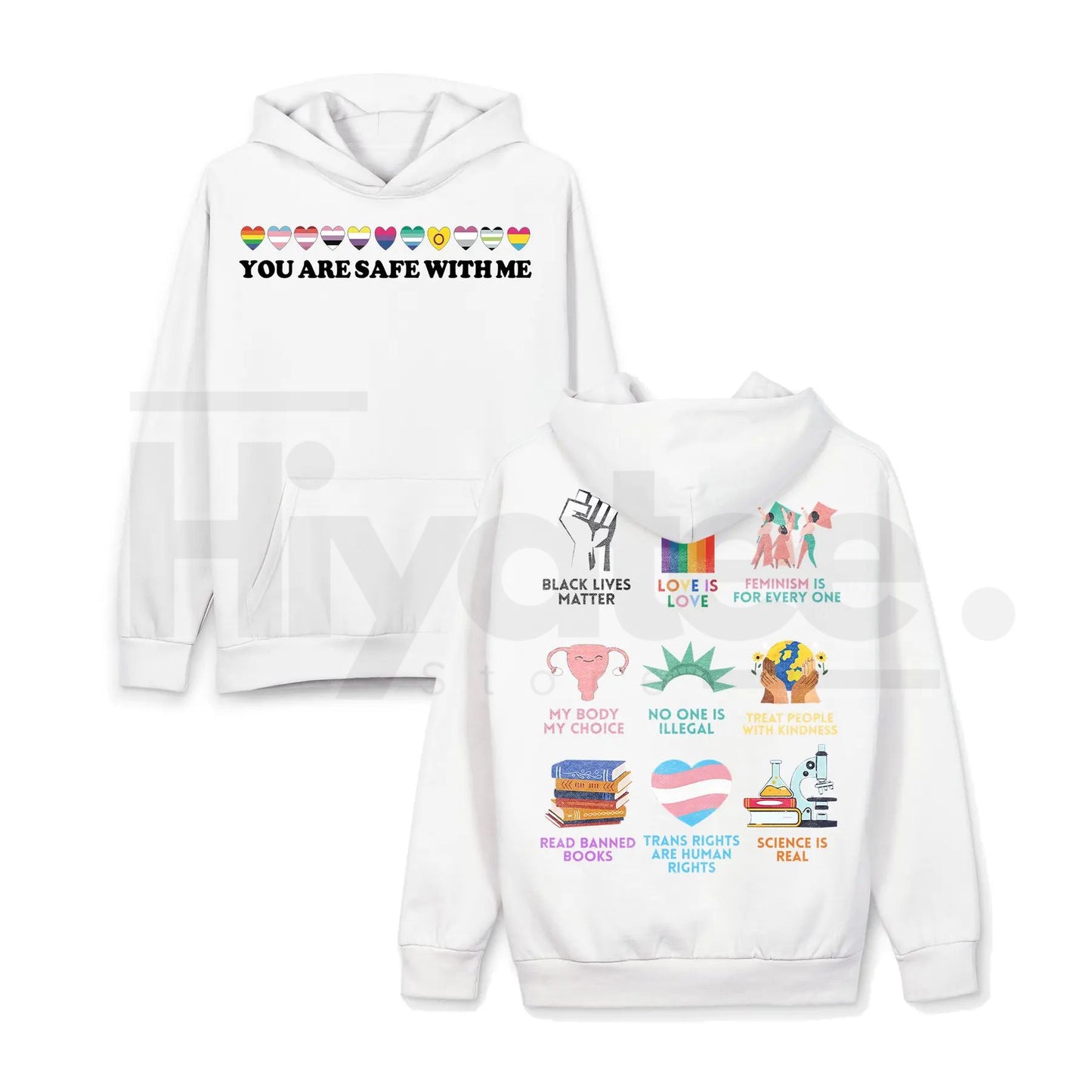"Big Fan Of Human Rights" – Equality For All Hoodie