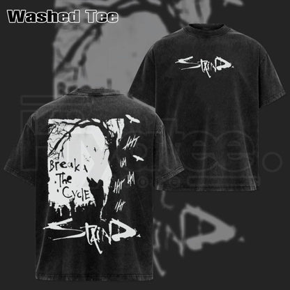 Retro Staind "Break The Cycle" T-Shirt – Vintage Rock Band Graphic Tee