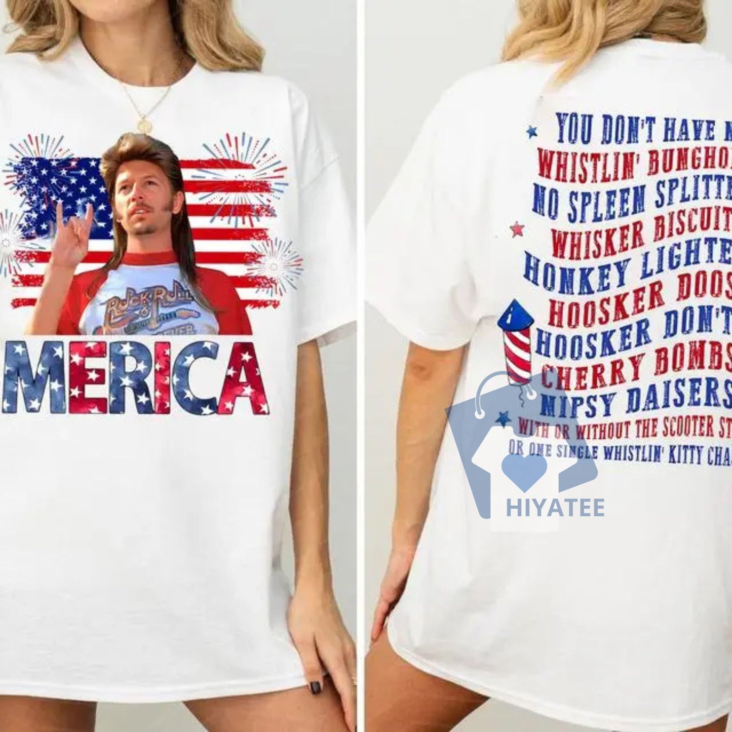 Joe Dirt ’Merica Tour – Funny 4th of July T-Shirt