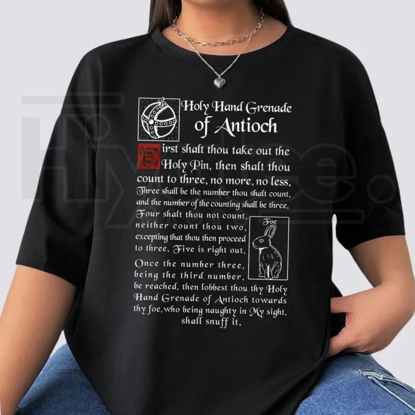 The Holy Hand Grenade Of Antioch T-Shirt – Funny 1975 Weirdcore Y2K Aesthetic Tee
