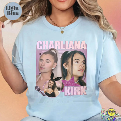 Charliana Kirk Meme T-Shirt – Funny "We're Charlie" Kirkify Krande Graphic Tee