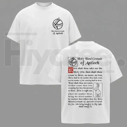 The Holy Hand Grenade of Antioch T-Shirt – Funny 1975 Meme Graphic Tee