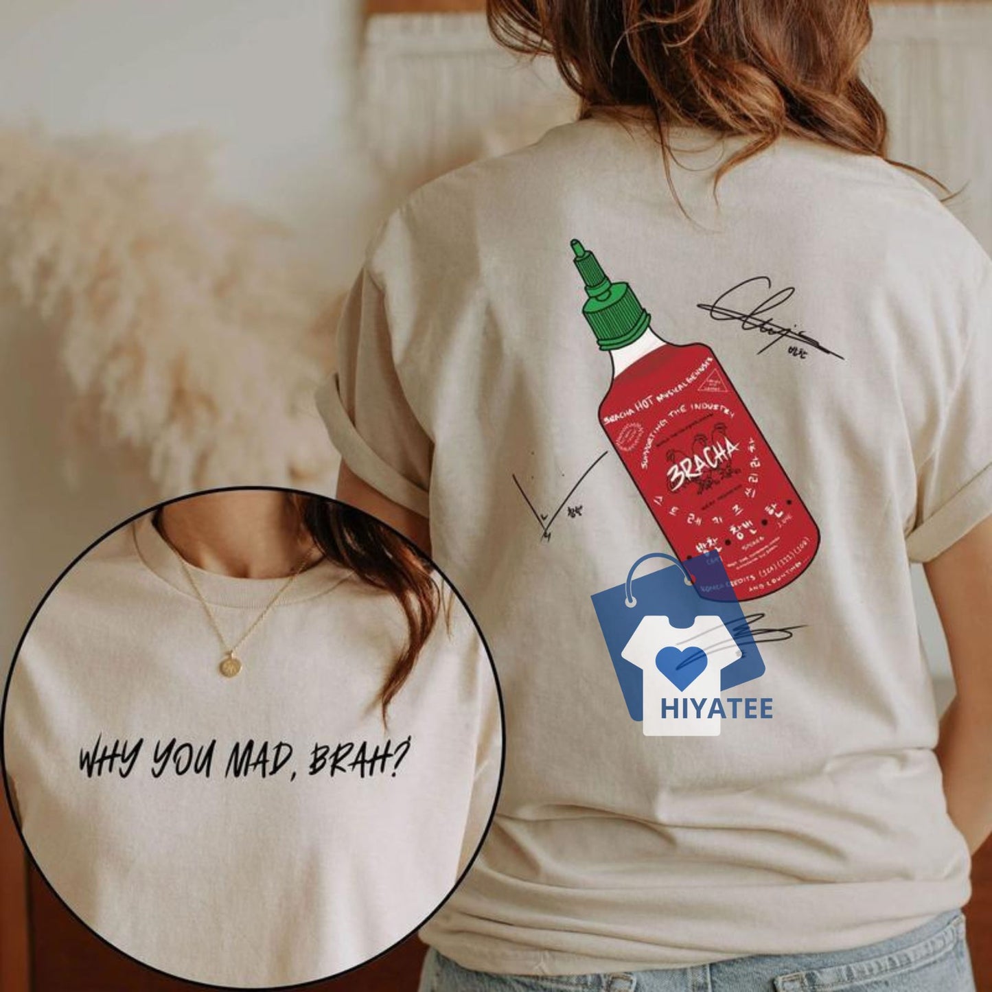 3Racha "Why You Mad" T-Shirt – Trendy K-Pop Fan Tee