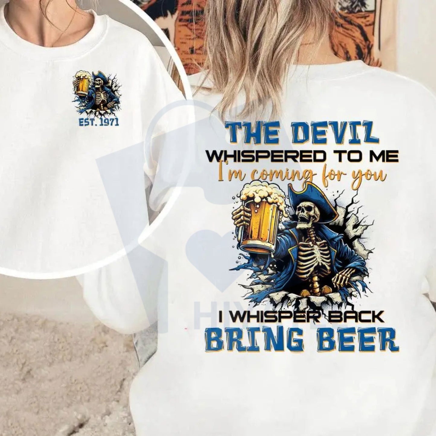 Personalized Year 1965-1980 The Devil I'm Coming For You Gen X Shirt – Bring Beer Cotton Tee