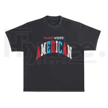 Urban Heavy Day Graphic Tee – Funny American Streetwear Humor Shirt