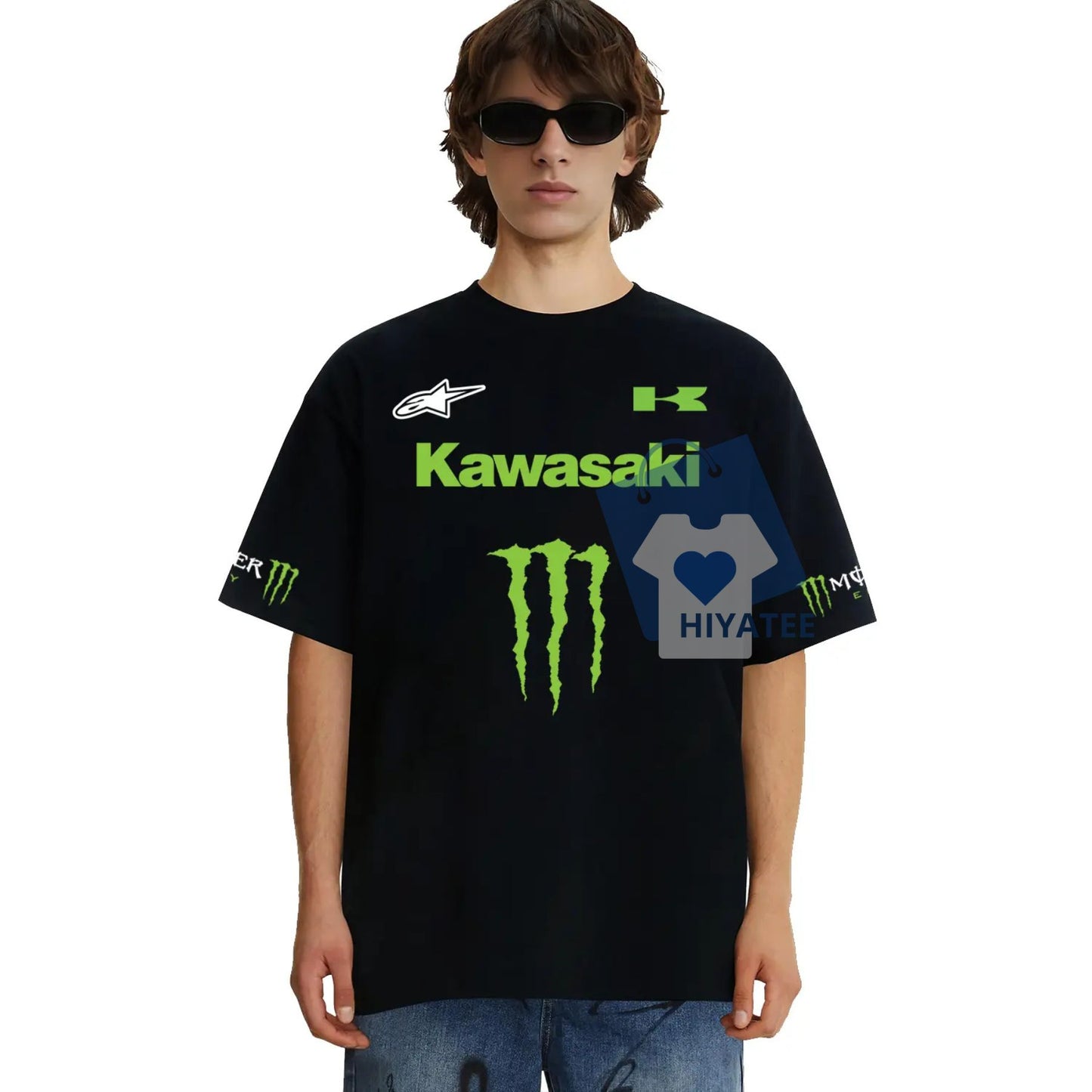 Alpine Monster Energy Kawasaki Racing 2025 T-Shirt – SMX Supercross Motocross Fan Tee
